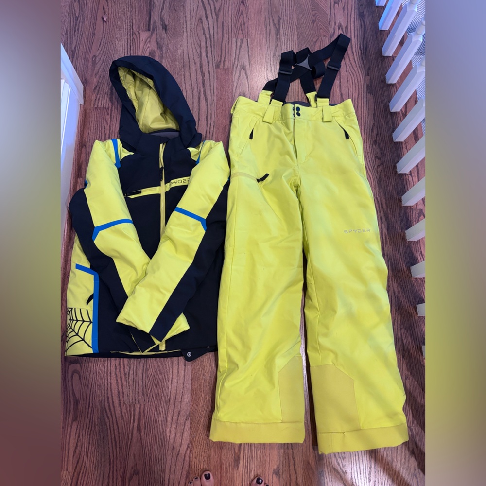 Spyder Kids Challenger Insulated Ski Jacket and Propulsion Pants